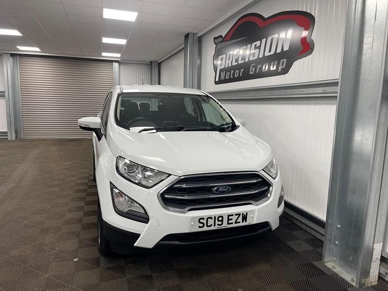 Used Ford Ecosport Zetec 125 HP (91 kW) 2018 White SUV