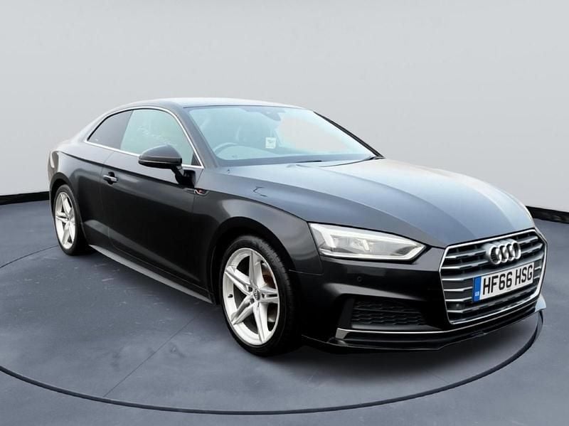 Second-hand Audi A5 S-Line 190 CP (139 kW) 2017 Negru Coupe