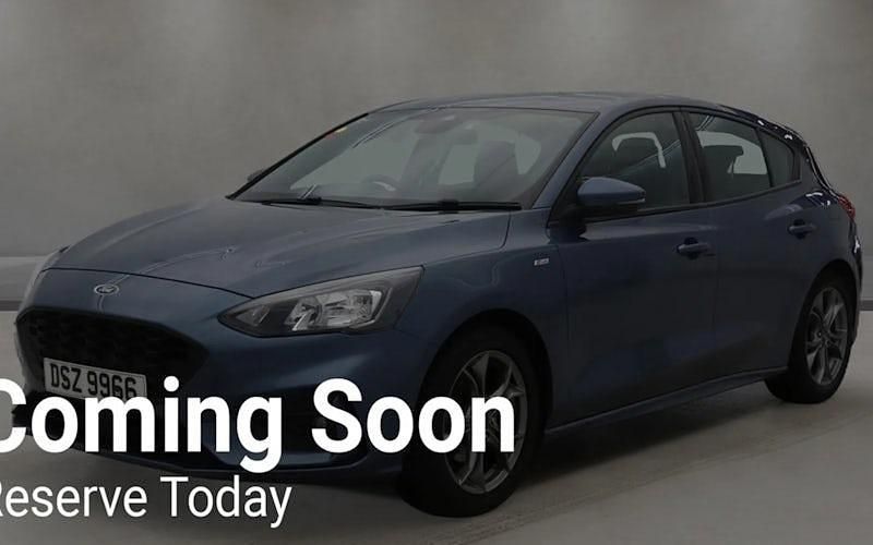 Usado Ford Focus ST-Line 125 HP (91 kW) 2020 Azul Citadino