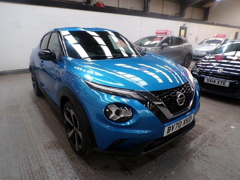 Used Nissan Juke Tekna 2020 Blue SUV
