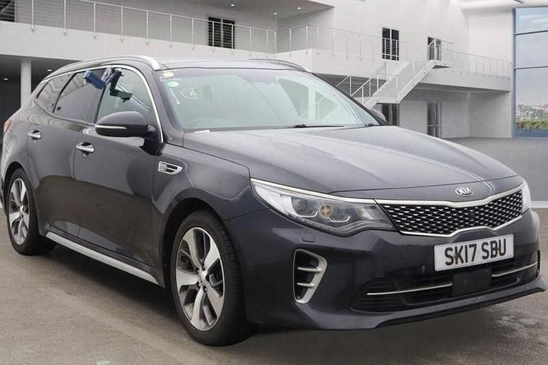 Black Used 2017 Kia Optima GT-Line S Estate | £8,885 (Fair price) - Image 1/1