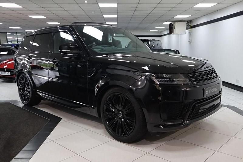 Black Used 2020 Land Rover Range Rover Sport HSE Dynamic SUV | £38,949 (A bit pricey) - Image 1/4