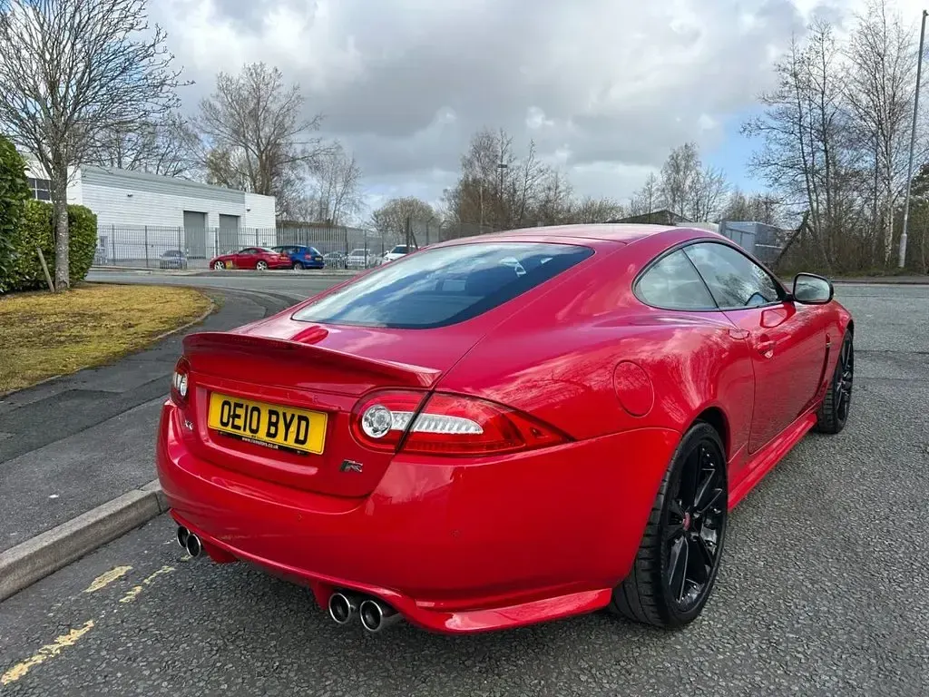 Used Jaguar XKR 510 HP (375 kW) 2010 Red Coupe