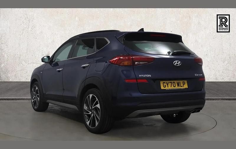 Used Hyundai Tucson Premium SE 136 HP (100 kW) 2020 Blue SUV