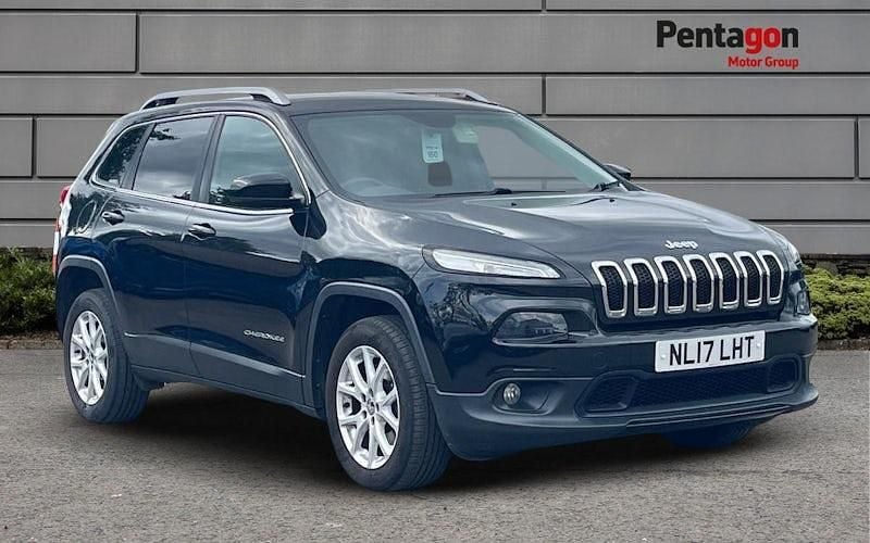 Black Used 2017 Jeep Cherokee Longitude Plus SUV | £9,995 (Fair price) - Image 1/4