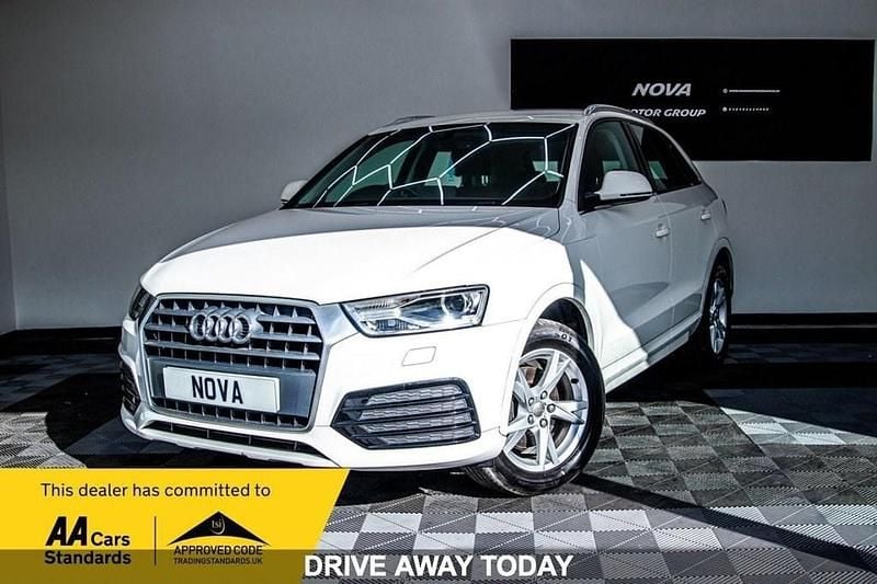 White Used 2017 Audi Q3 Sport SUV | £13,299 (Good price) - Image 1/4