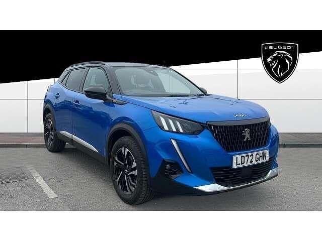 Blue Used 2022 Peugeot 2008 GTi SUV | £17,268 (Fair price) - Image 1/4