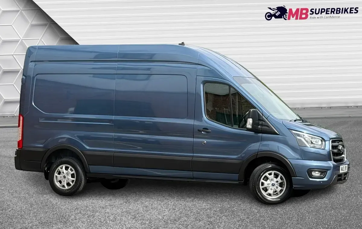 Used Ford Transit Limited 2021 Blue Van