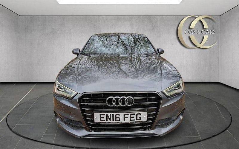 Used Audi A3 S-Line 150 HP (110 kW) 2016 Grey Sedan