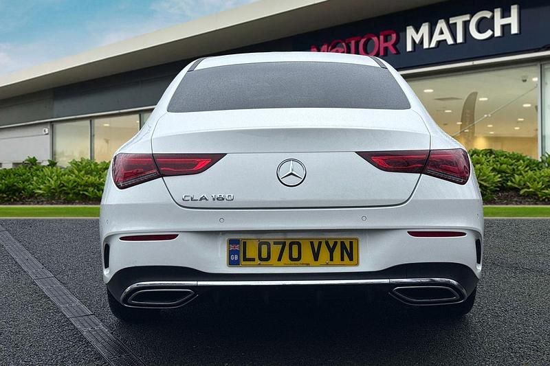 Used Mercedes CLA180 AMG line 2021 White Sedan