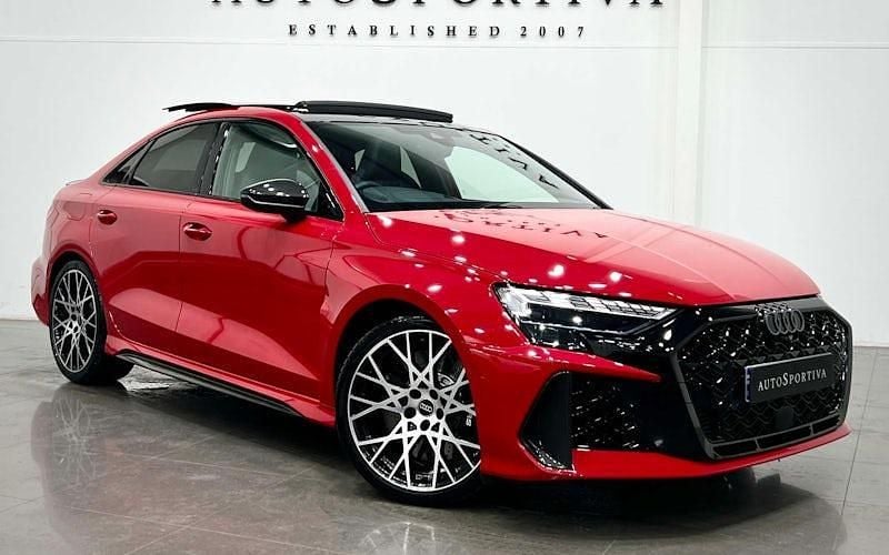 Red Used 2025 Audi RS3 Sport Sedan | £57,990 (Fair price) - Image 1/3