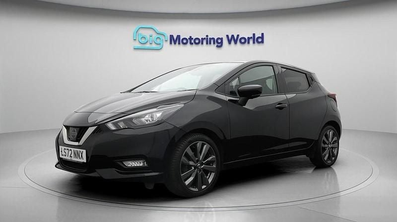 Used Nissan Micra S 92 HP (67 kW) 2022 Black Hatchback