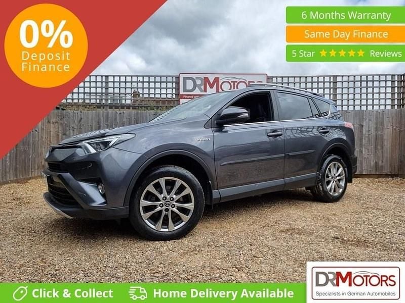 Grey Used 2017 Toyota RAV4 Hybrid SUV | £11,840 (Fair price) - Image 1/4