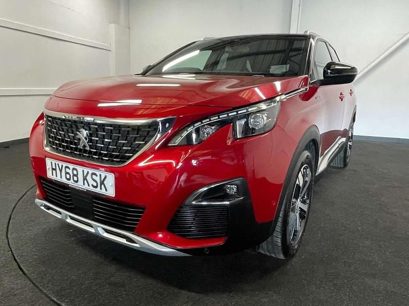 Used Peugeot 3008 GT-line 2018 Red SUV