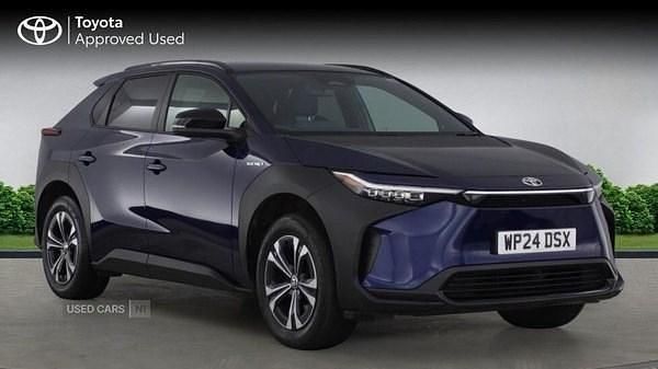 Used Toyota bZ4X 160 kW (218 HP) 2024 Blue SUV