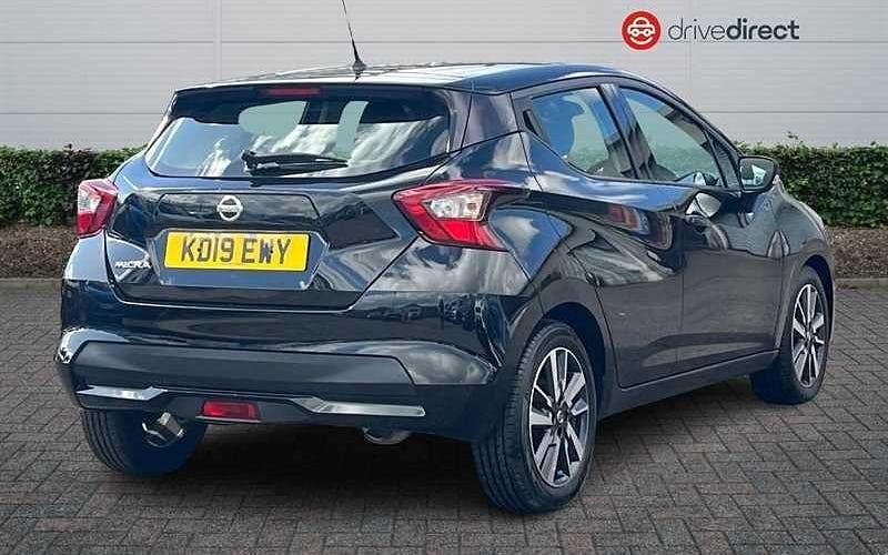Used Nissan Micra Acenta Limited Edition 90 HP (66 kW) 2018 Black Hatchback
