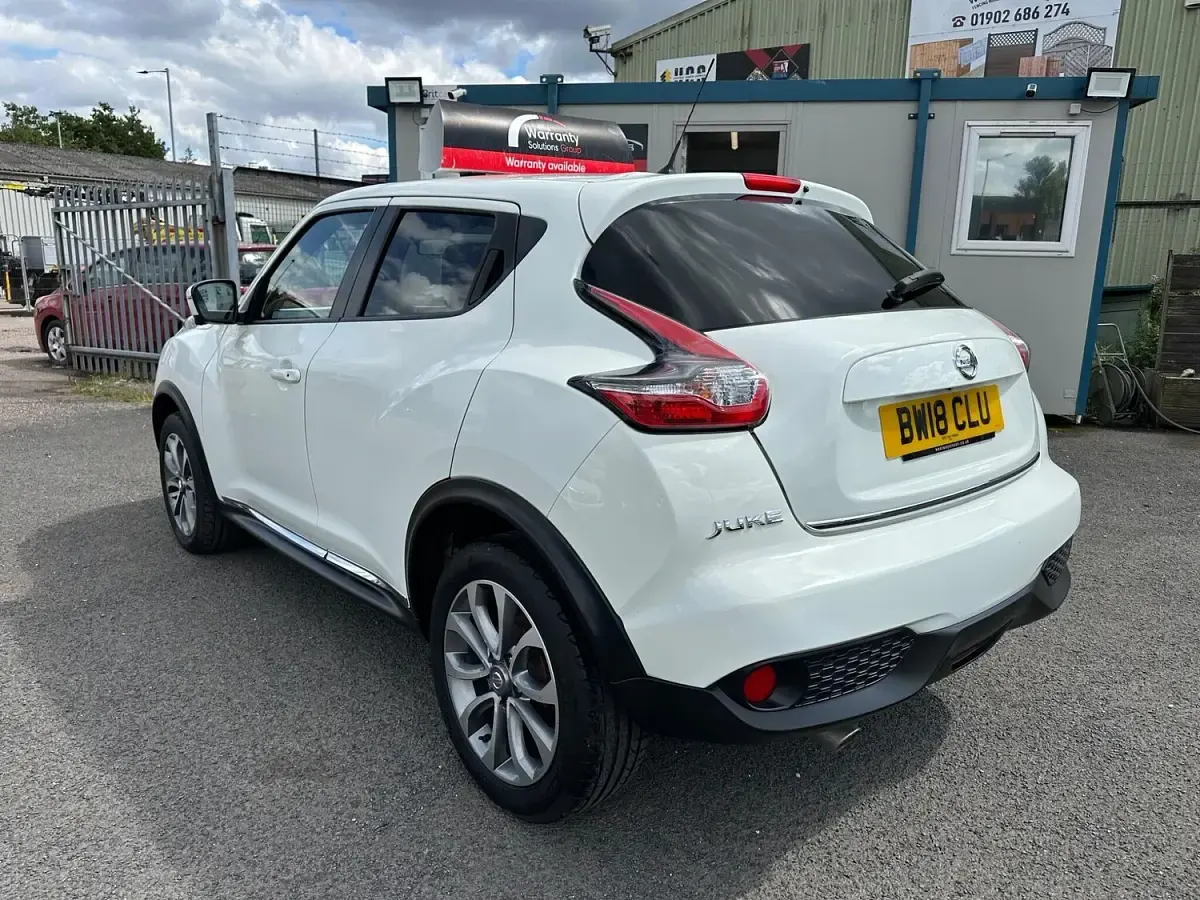Used Nissan Juke Tekna 110 HP (80 kW) 2018 White SUV