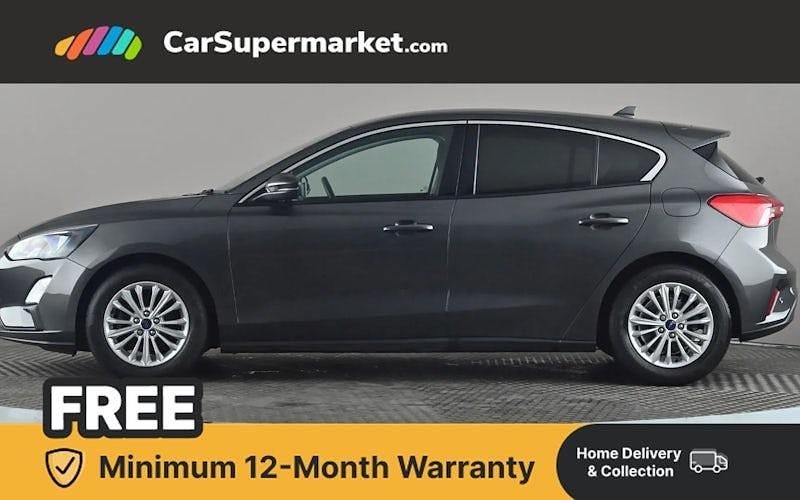 Used Ford Focus Titanium 125 HP (91 kW) 2019 Grey Hatchback