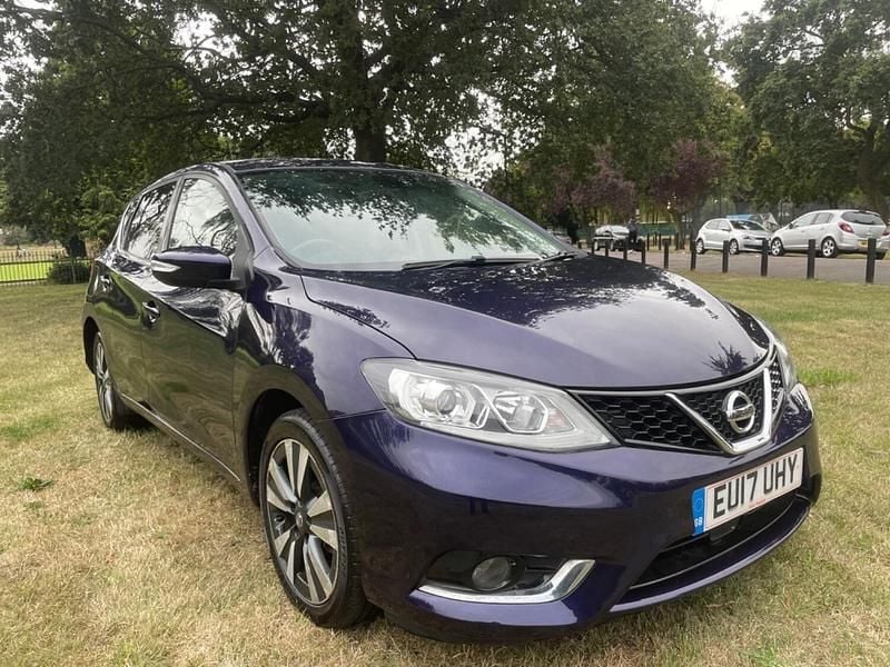 Blue Used 2017 Nissan Pulsar N-Connecta Hatchback | £6,980 (Good price) - Image 1/4