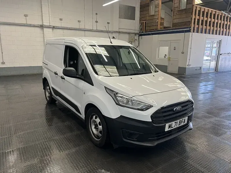Used Ford Transit 100 HP (73 kW) 2021 White Van