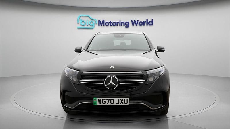 Used Mercedes EQC400 AMG line 300 kW (408 HP) 2020 Black SUV