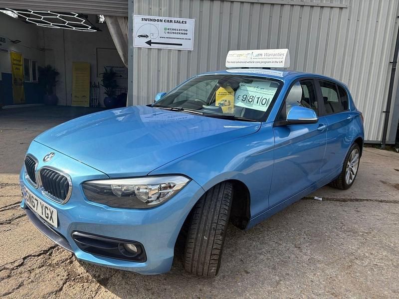 Used BMW 118 Sport Line 2017 Blue Hatchback