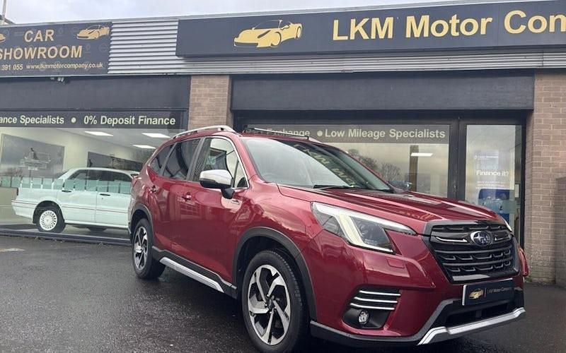Red Used 2023 Subaru Forester Premium SUV | £20,995 (Fair price) - Image 1/4
