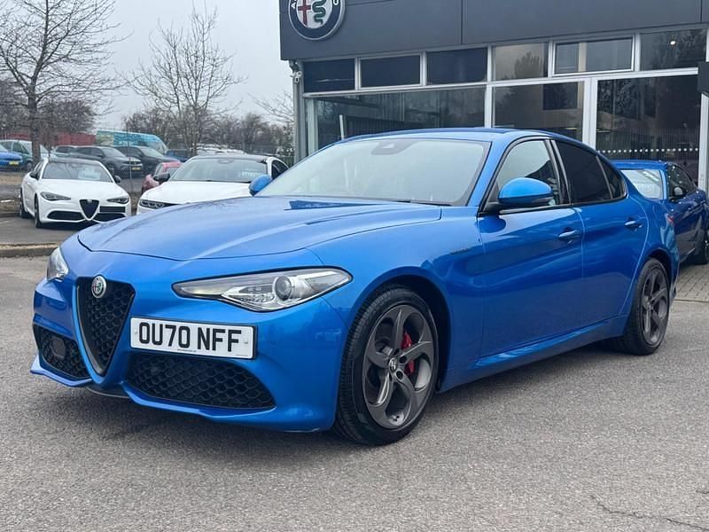 Used Alfa Romeo Giulia Veloce 276 HP (202 kW) 2020 Blue Sedan