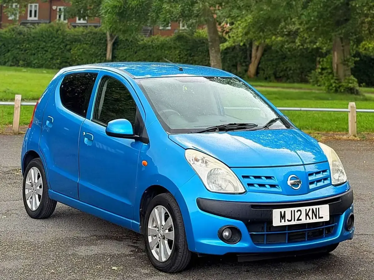 Used Nissan Pixo N-TEC 68 HP (50 kW) 2012 Blue Hatchback