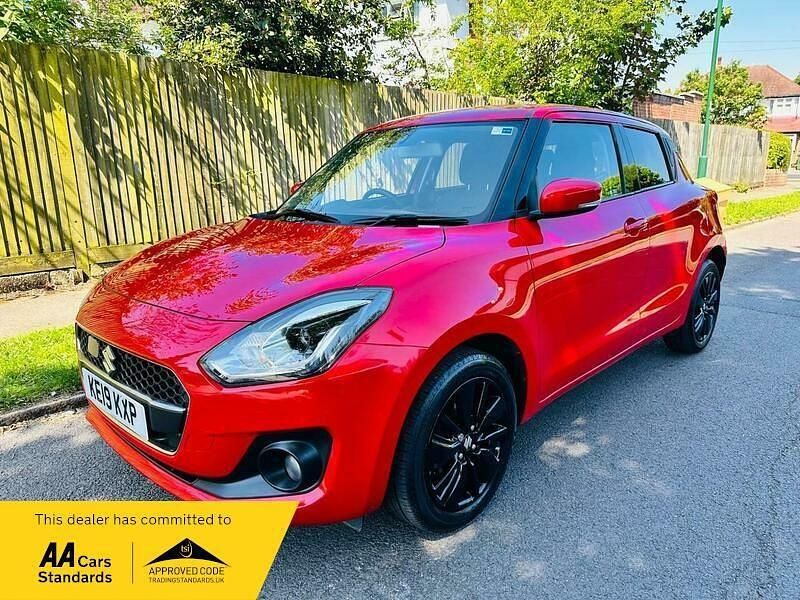 Used Suzuki Swift SZ5 2019 Red Hatchback