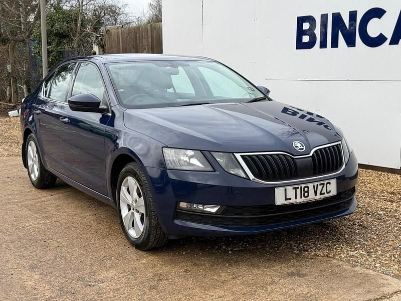 Used Skoda Octavia SE Technology 150 HP (110 kW) 2018 Blue Hatchback