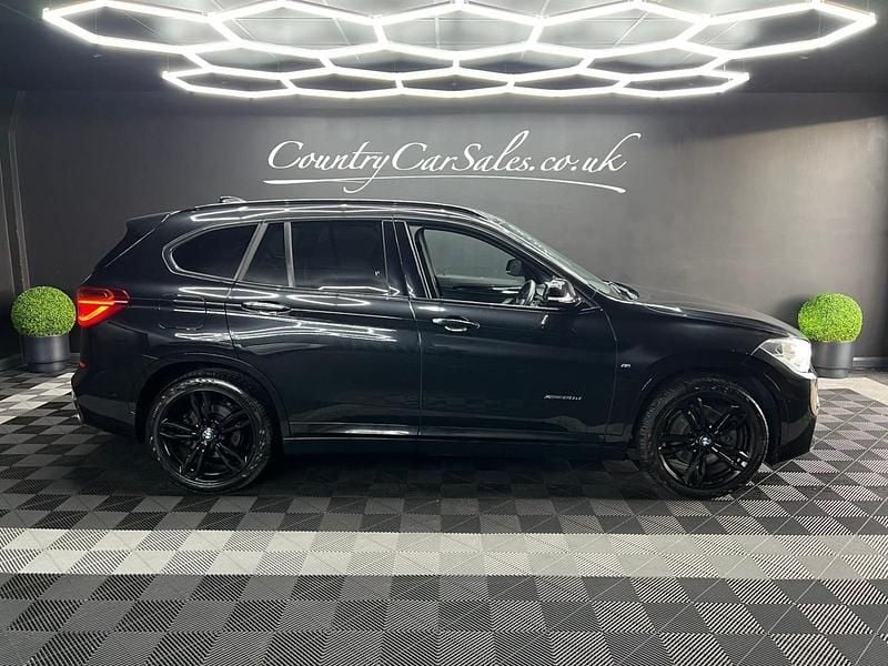 Black Used 2018 BMW X1 M Sport SUV | £17,690 (Fair price) - Image 1/4