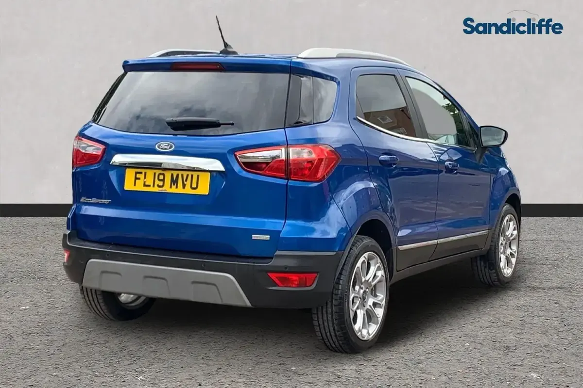 Usado Ford Ecosport Titanium 125 CV (91 kW) 2022 Azul SUV