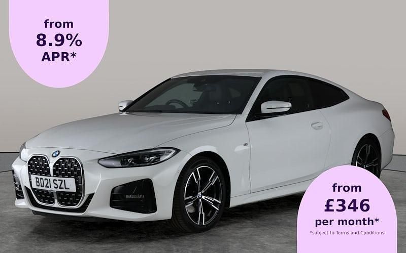 Used 2025 BMW 420 M Sport Coupe | £22,779 - Image 1/2