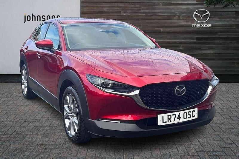 Red Used 2024 Mazda CX-30 Exclusive-Line SUV | £20,000 (Fair price) - Image 1/4