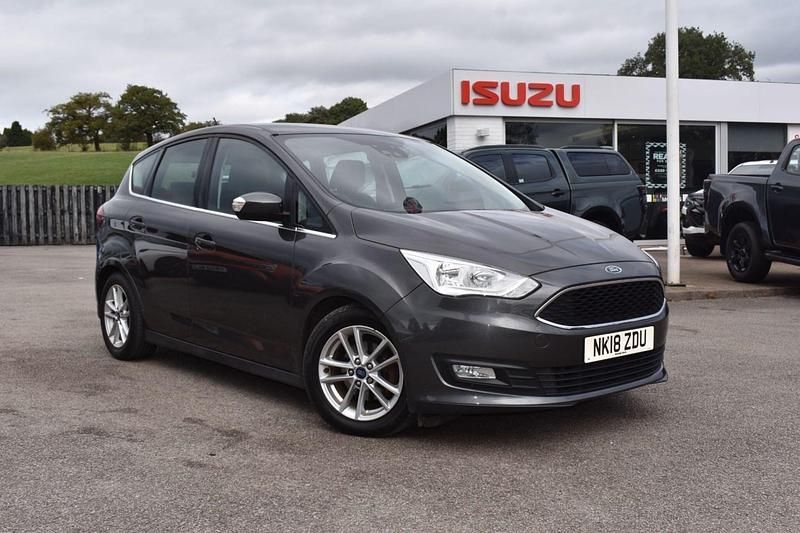 Grey Used 2018 Ford C-MAX Zetec MPV | £7,382 (Fair price) - Image 1/3