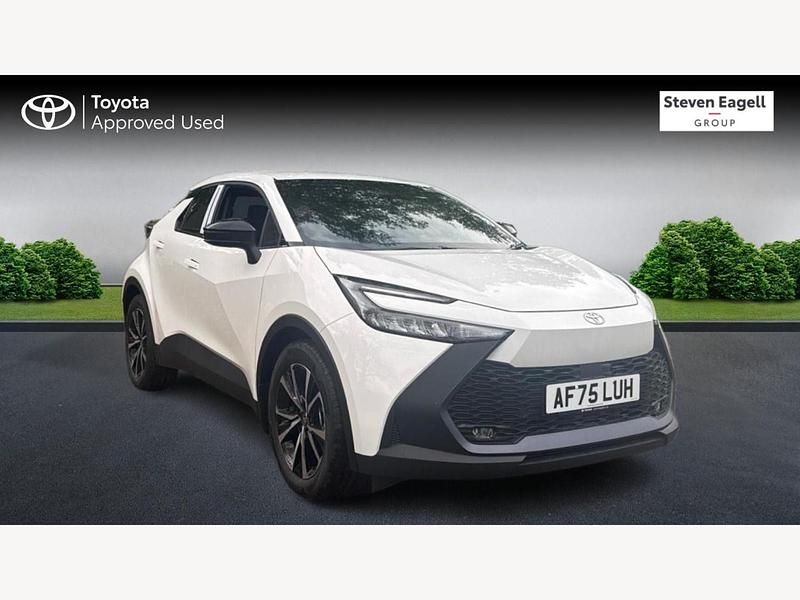 White New 2025 Toyota C-HR Design SUV | £30,298 (A bit pricey) - Image 1/3