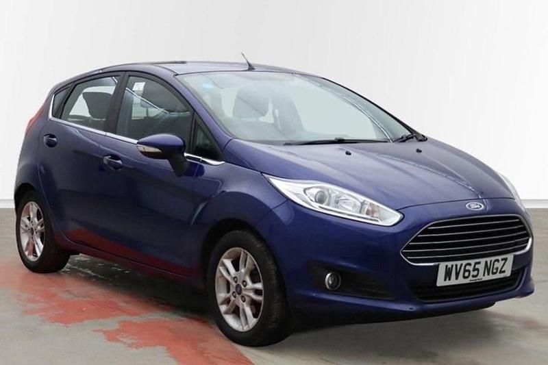 Used Ford Fiesta Zetec 2015 Blue Hatchback