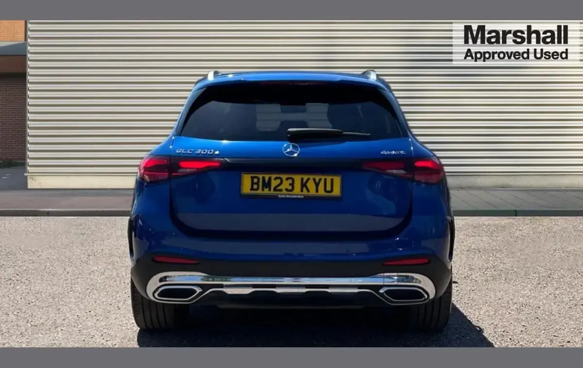 Used Mercedes GLC300 AMG Line Premium 308 HP (226 kW) 2023 Blue SUV