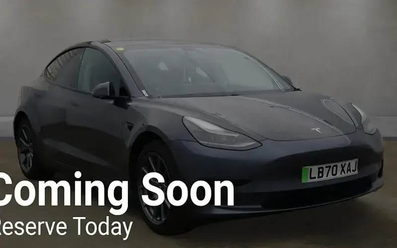 Used Tesla Model 3 Standard Range 180 kW (245 HP) 2020 Sedan