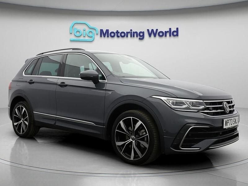 Grey Used 2023 VW Tiguan R-line SUV | £24,900 (Super price) - Image 1/4