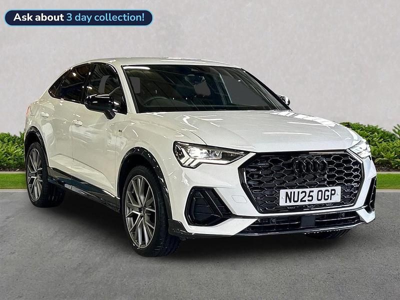 White Used 2025 Audi Q3 Black Edition SUV | £37,472 (Fair price) - Image 1/4