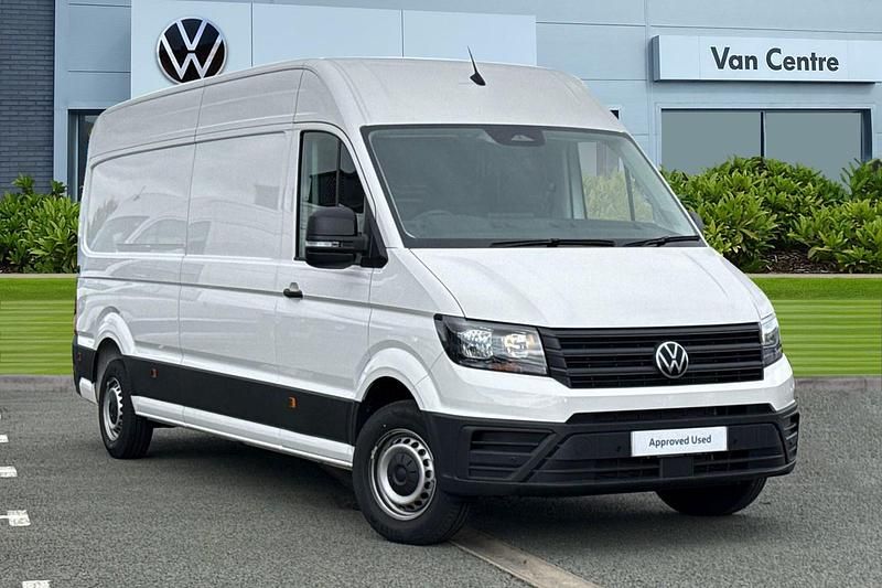 White New 2025 VW Crafter Van | £32,490 (Super price) - Image 1/4