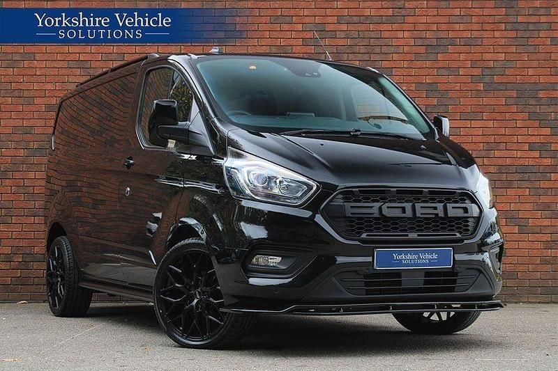 Black Used 2021 Ford Transit Custom Limited Van | £13,489 (Good price) - Image 1/4