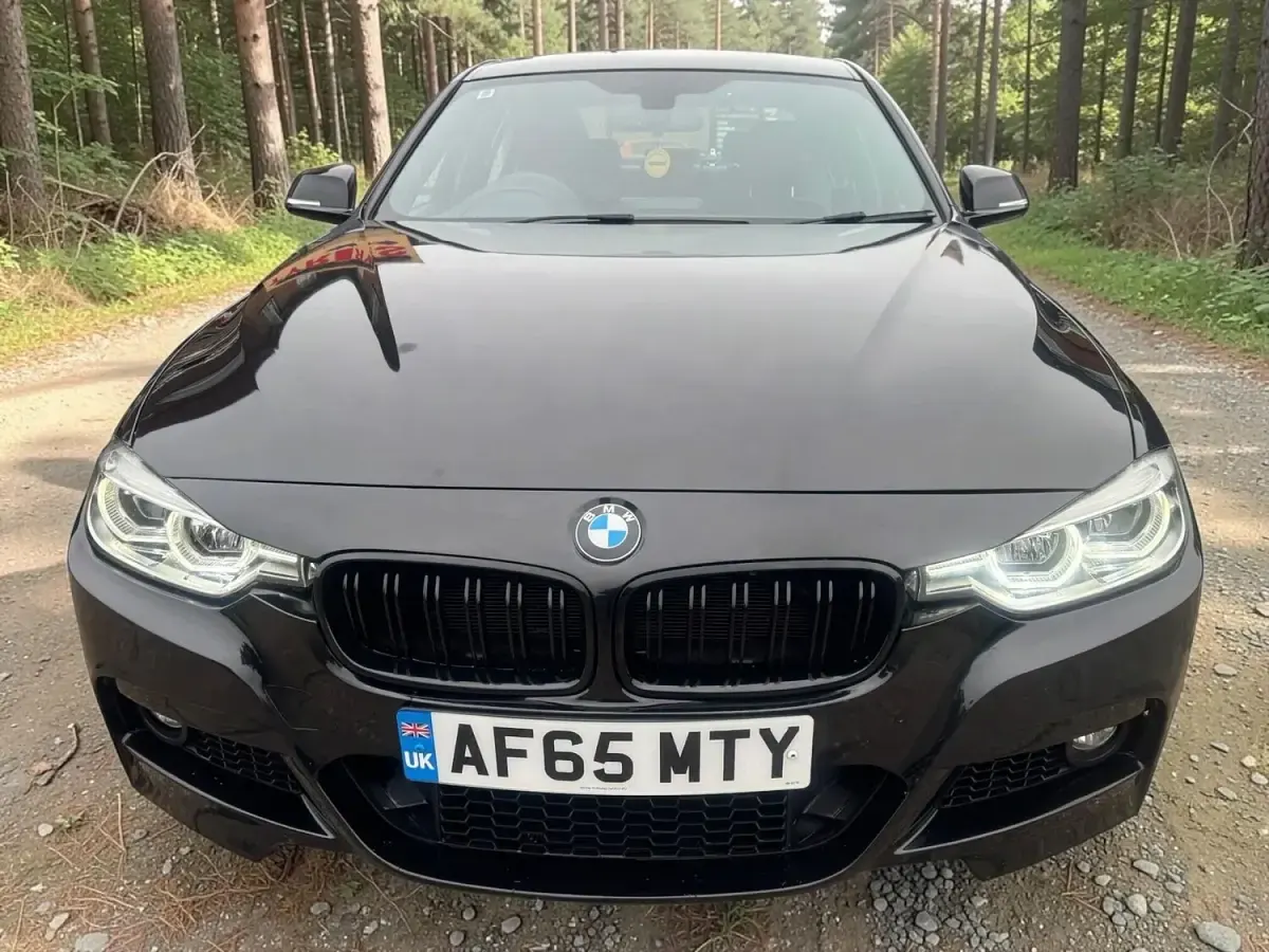 Used BMW 320 M Sport 2015 Black Sedan