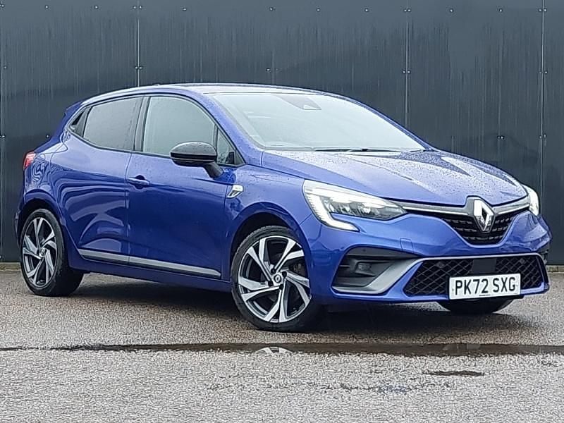Used Renault Clio V RS Line 140 HP (102 kW) 2022 Blue Hatchback