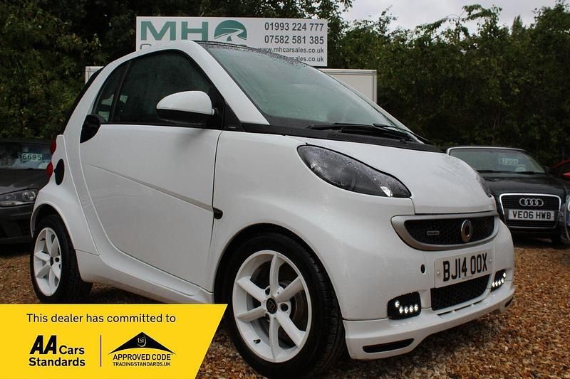 White Used 2014 Smart ForTwo Coupé Brabus Xclusive Coupe | £6,995 - Image 1/4