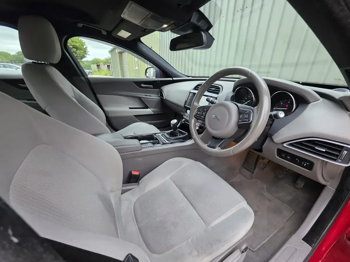 Used Jaguar XE SE 2017 Red Sedan