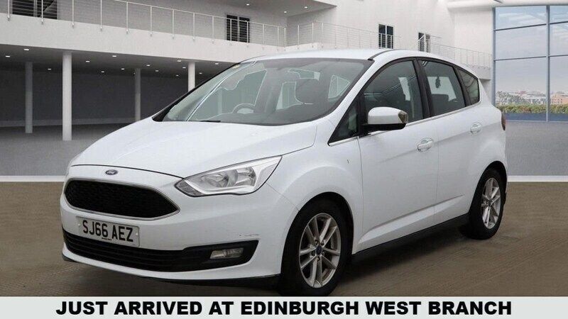 White Used 2016 Ford C-MAX Zetec MPV | £8,995 (Fair price) - Image 1/4