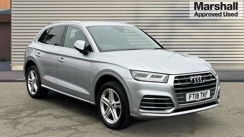 Used Audi Q5 S-Line 190 HP (139 kW) 2018 Silver SUV